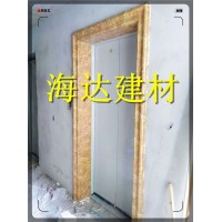 仿石材石塑线条电梯套