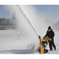 实现连续清扫积雪 小型扫雪机不断前进 道路抛雪机